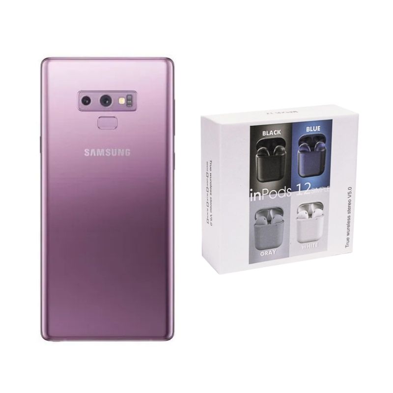 Samsung Note 9 Lila Reacondicionado Grado A 128gb + Audifonos Genéricos
