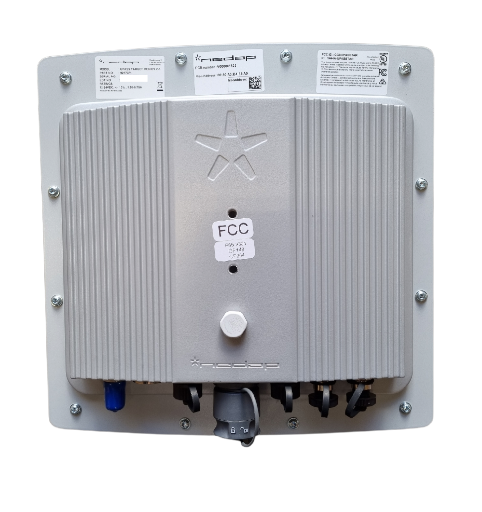 Lector de acceso para uso vehicular Upass Target