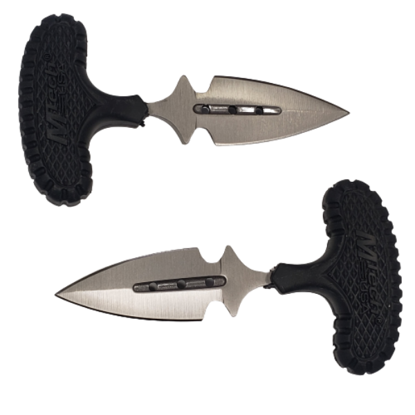 Cuchillos pequeños negros con funda MT-20-46BK