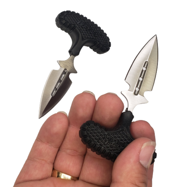 Cuchillos pequeños negros con funda MT-20-46BK