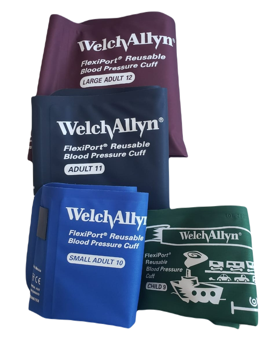 Baumanómetro aneroide Durashock, 4 brazaletes Welch Allyn