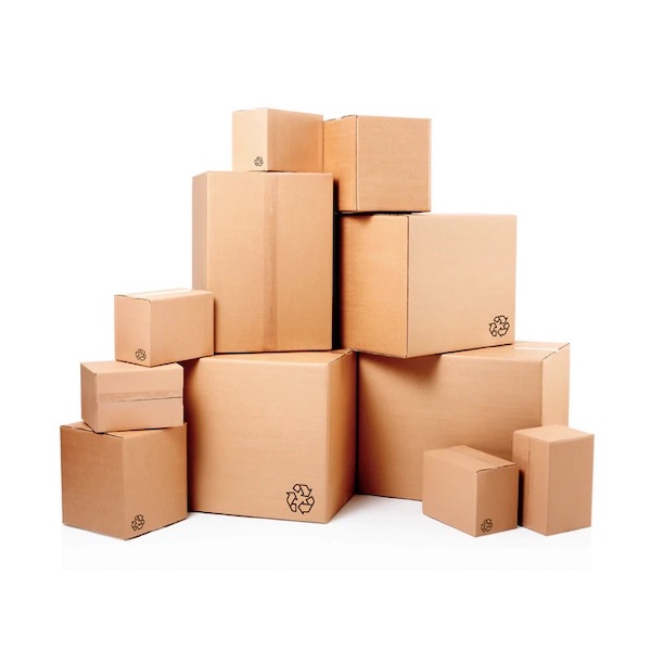 Paquetes de cajas de cartón sin impresión 60x30x32