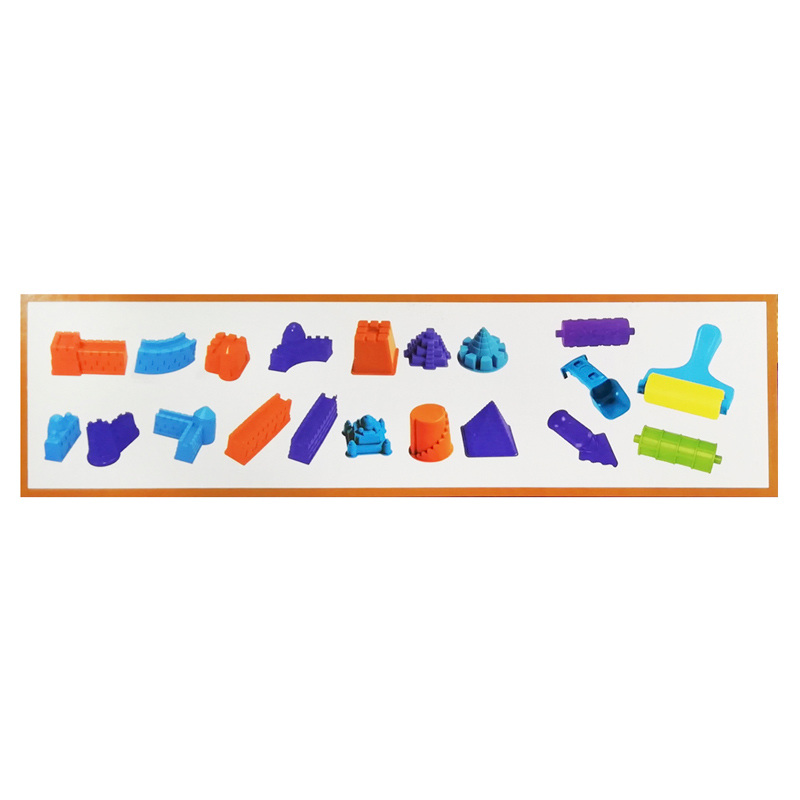 Arena Mágica Moldea Kinetica Sand Niños Castillo Zoo Didactico 1500g.