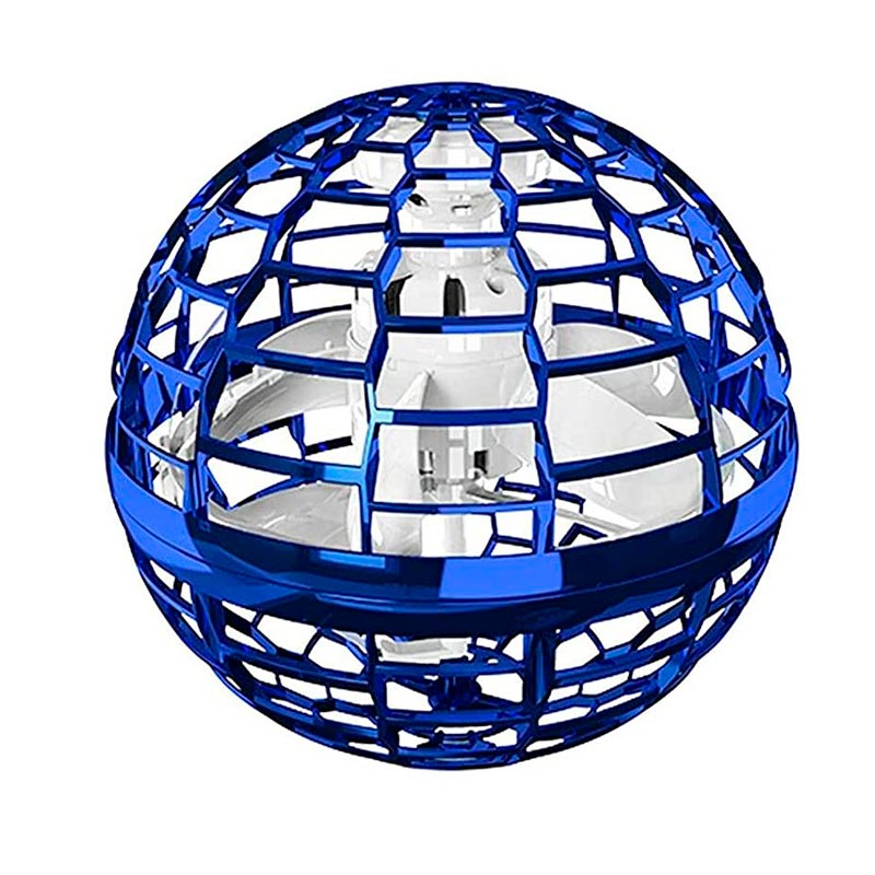 Dron Juguete Ufo Pelota Led Flying Spinner Voladora Niños