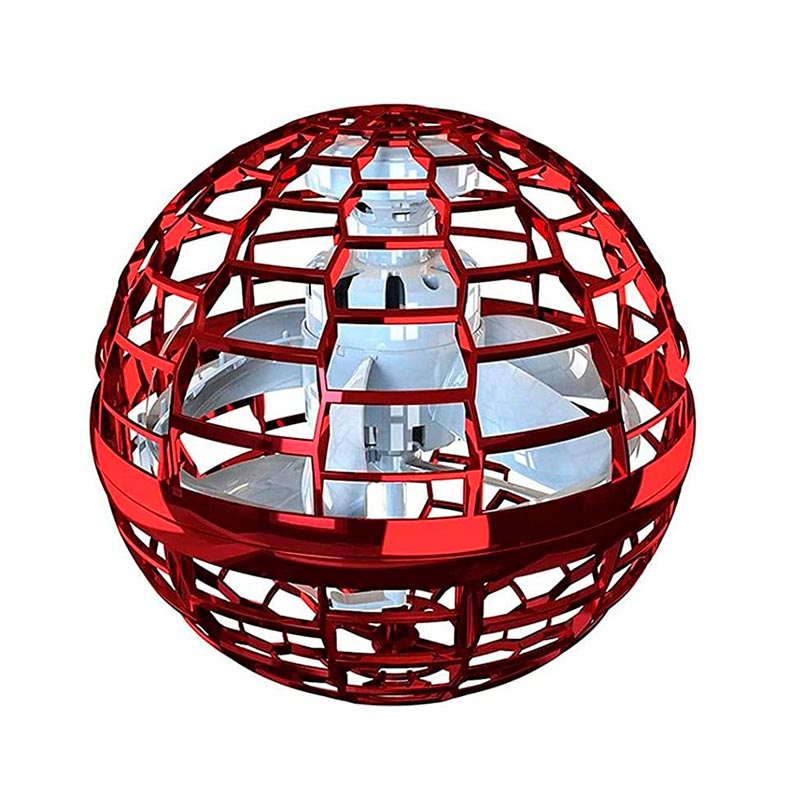 Dron Juguete Ufo Pelota Led Flying Spinner Voladora Niños