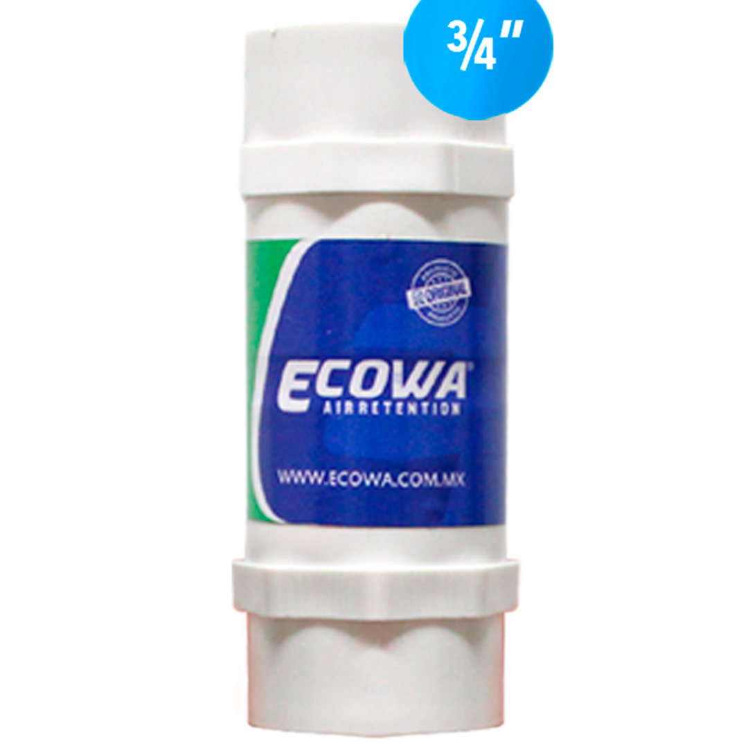 Válvula Ahorradora 3/4" Ecowa Air Retention - Reduce tu Recibo de Agua