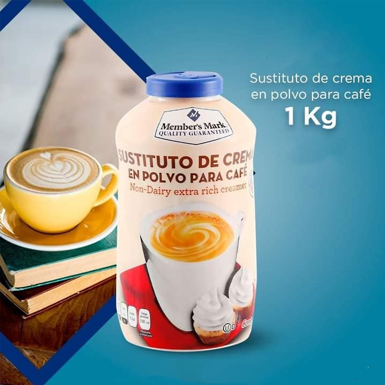 Sustituto De Crema Member's Mark En Polvo Para Café 1 Kg