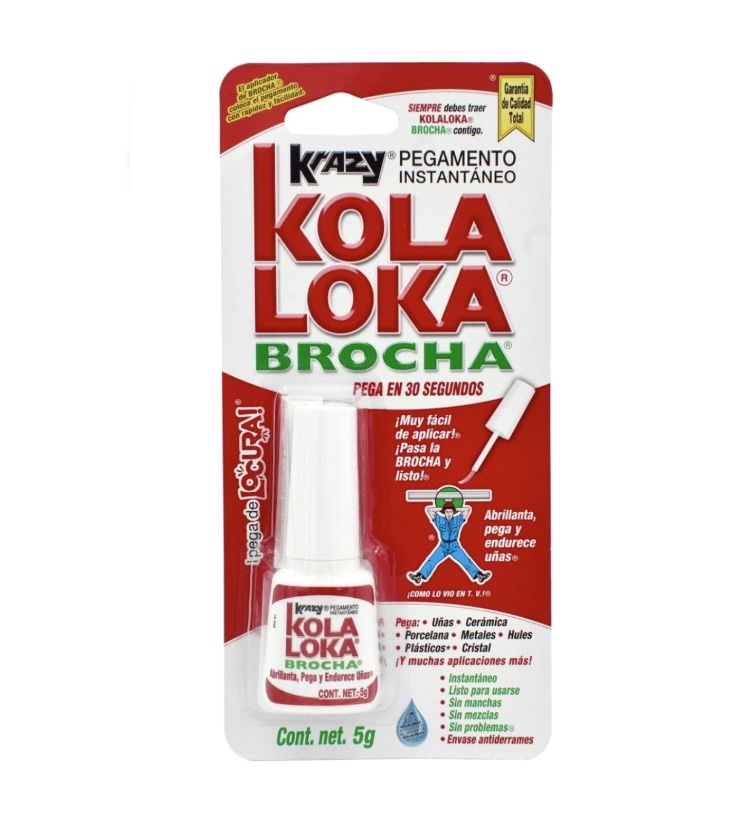 Pegamento instantáneo Kola Loka pack con 11 pzs.