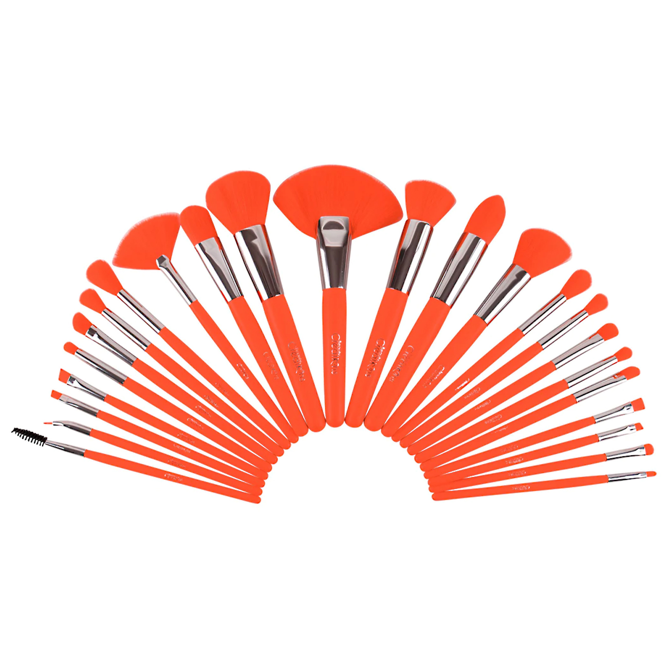 Brochas Neon Naranja Kit 24 Beauty Creations® 100% Original