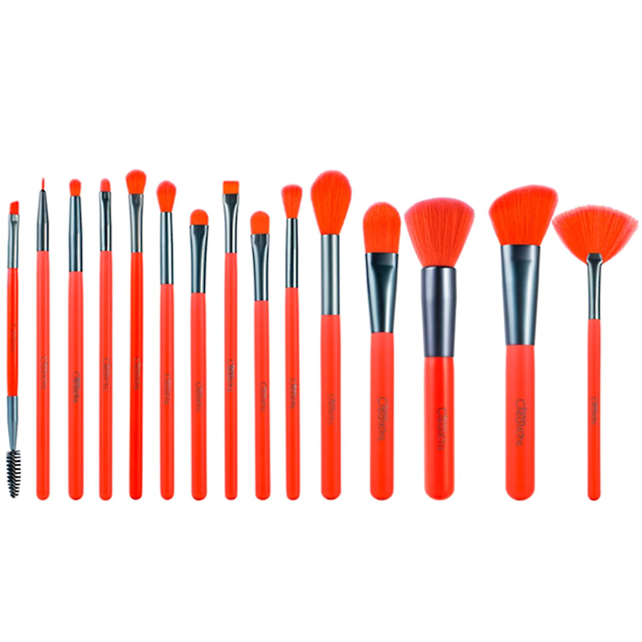 Brochas Neon Naranja Kit 24 Beauty Creations® 100% Original