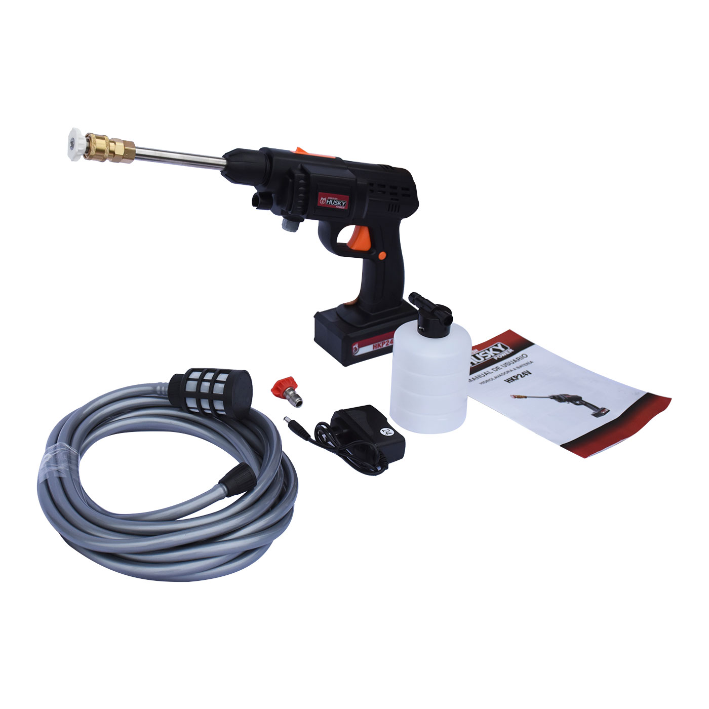 HIDROLAVADORA A BATERÍA SWEDISH HUSKY POWER 200W - HKP24V