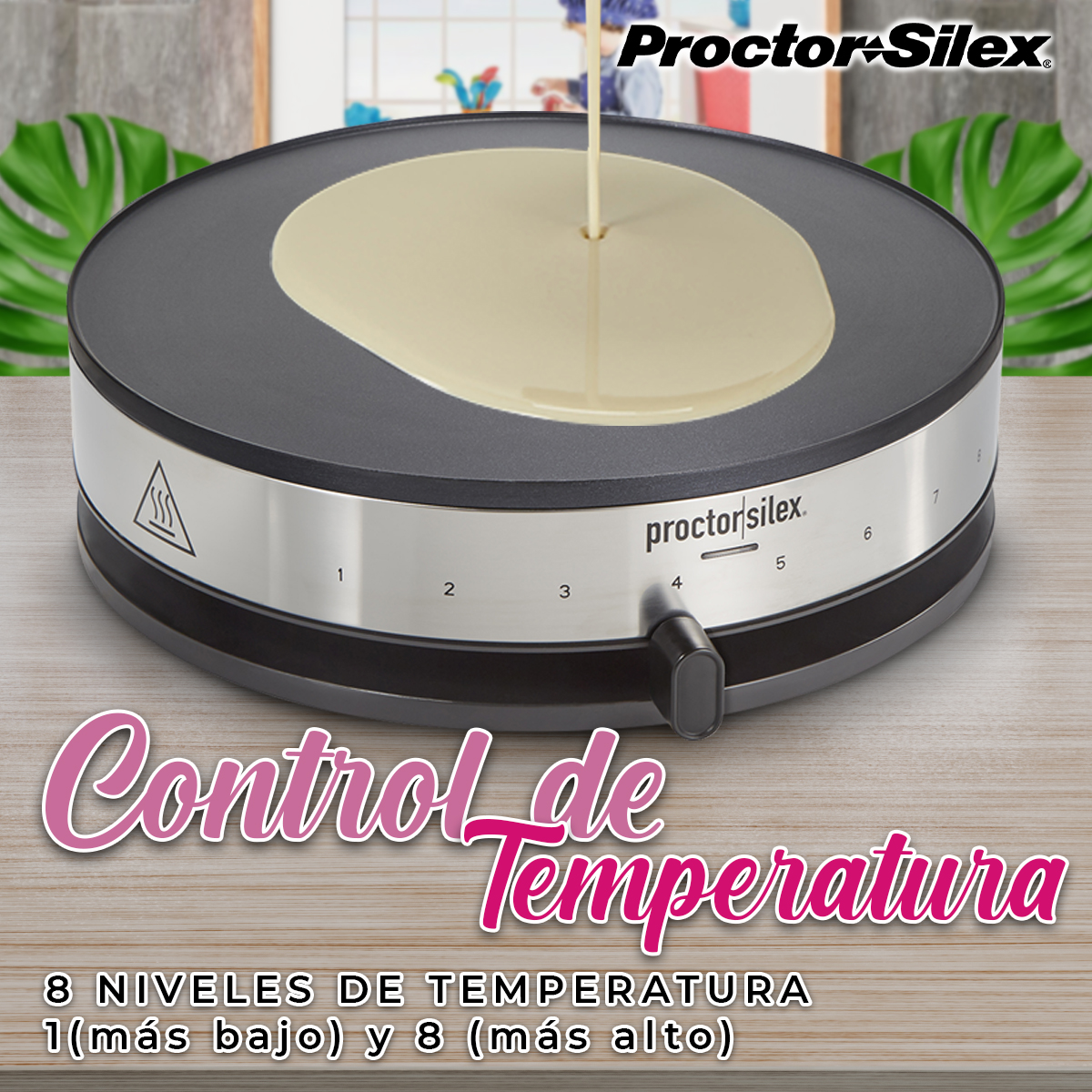 Crepera Electrica Maquina Antiadherente Hamilton Beach 38400