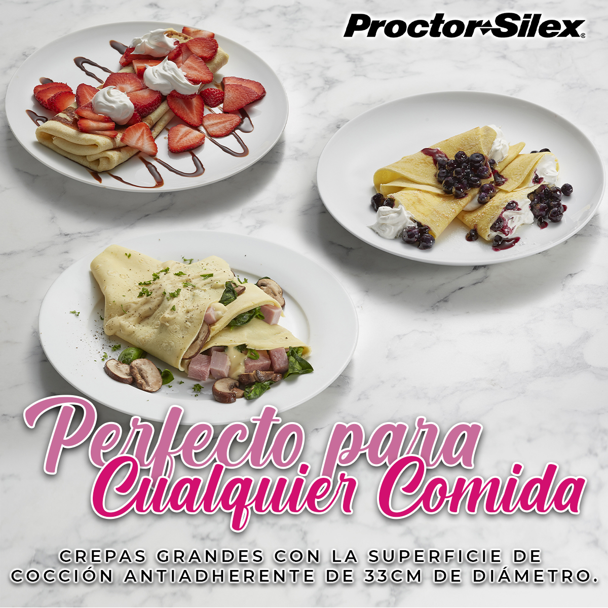 Crepera Electrica Maquina Antiadherente Hamilton Beach 38400