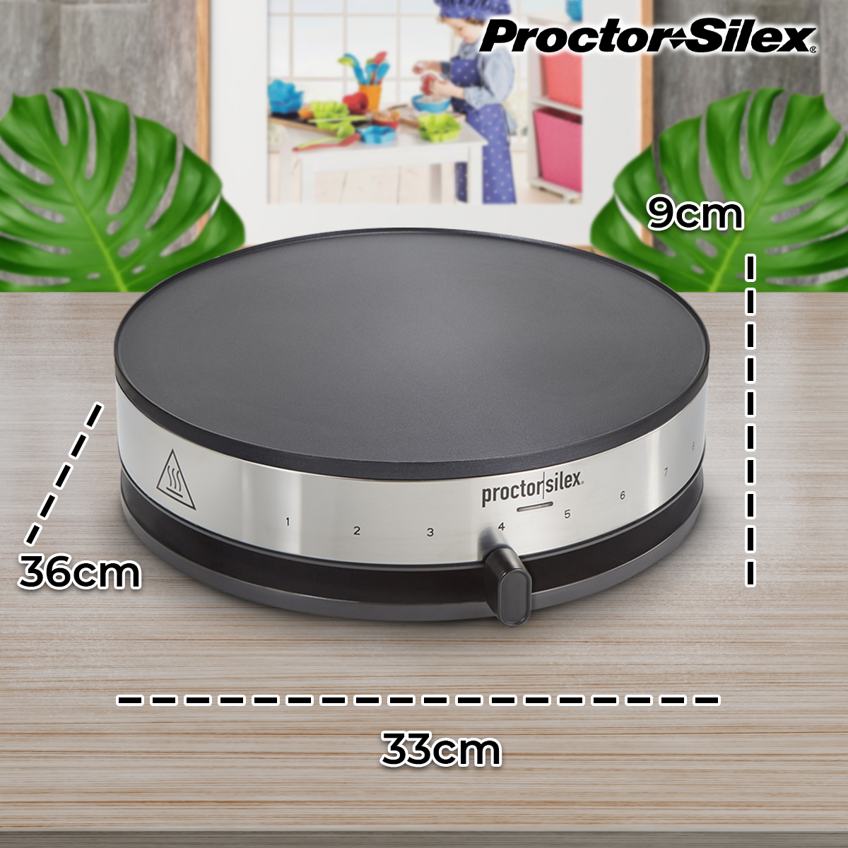 Crepera Electrica Maquina Antiadherente Hamilton Beach 38400