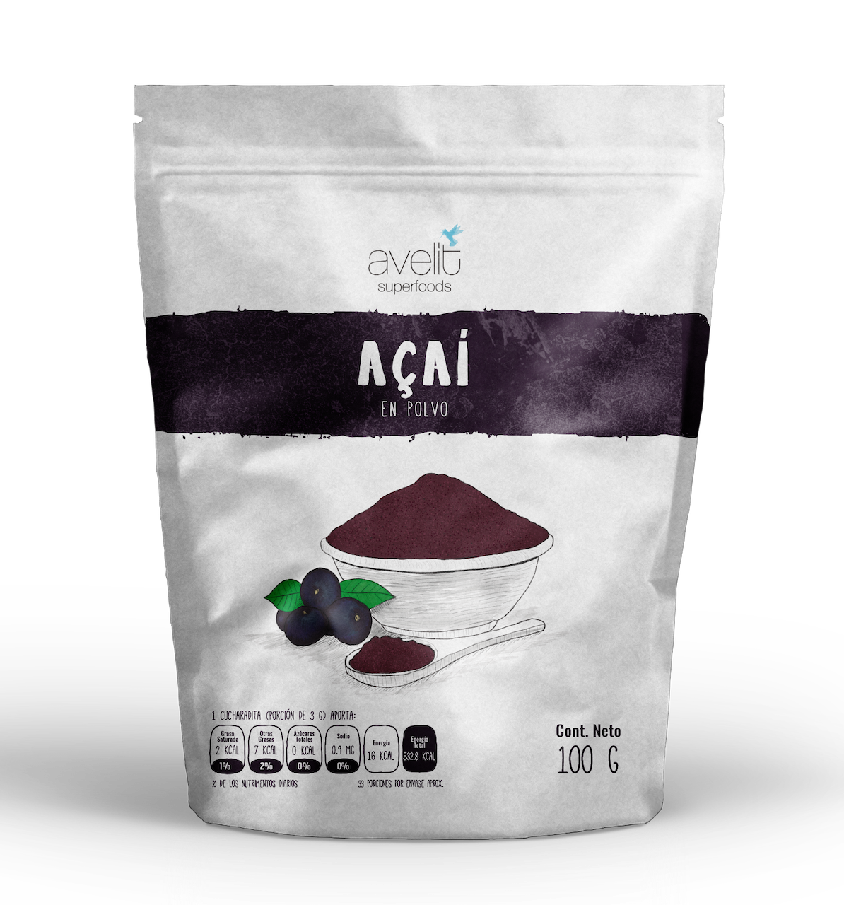 Acaí en polvo 100g
