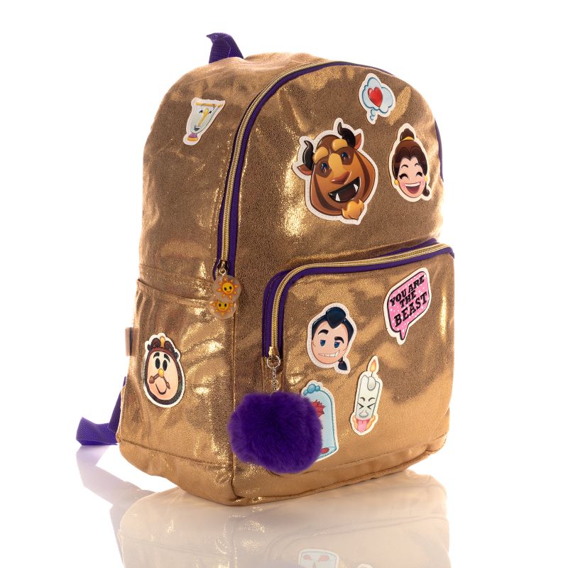 Mochila Disney Emoji La Bella Y La Bestia