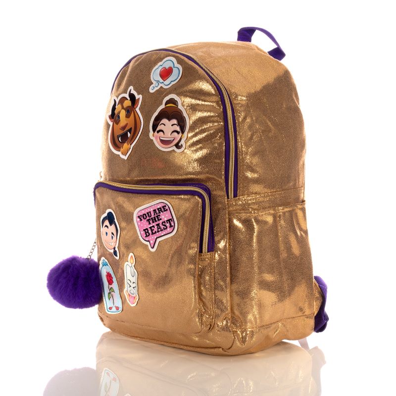 Mochila Disney Emoji La Bella Y La Bestia
