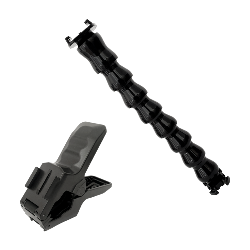 Kit Pinza y Cuello de Ganso Compatible GoPro Cámaras Deportivas