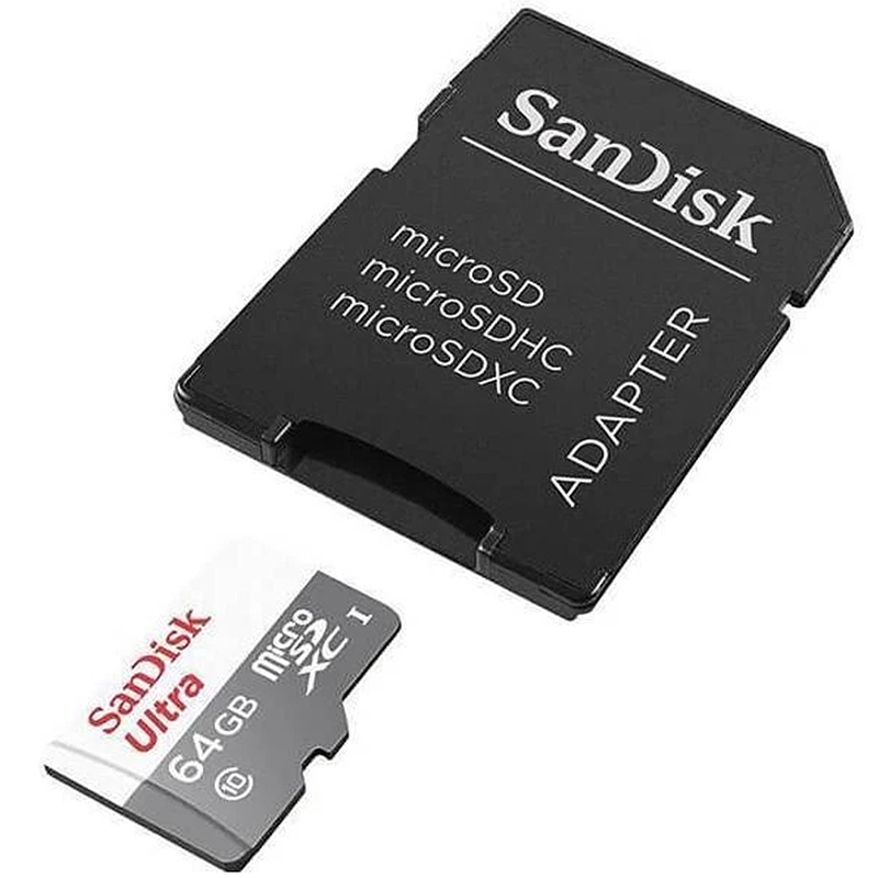 Memoria Micro SD 64GB SANDISK Full HD SDSQUNR-064G-GN3MA