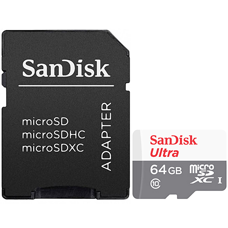 Memoria Micro SD 64GB SANDISK Full HD SDSQUNR-064G-GN3MA