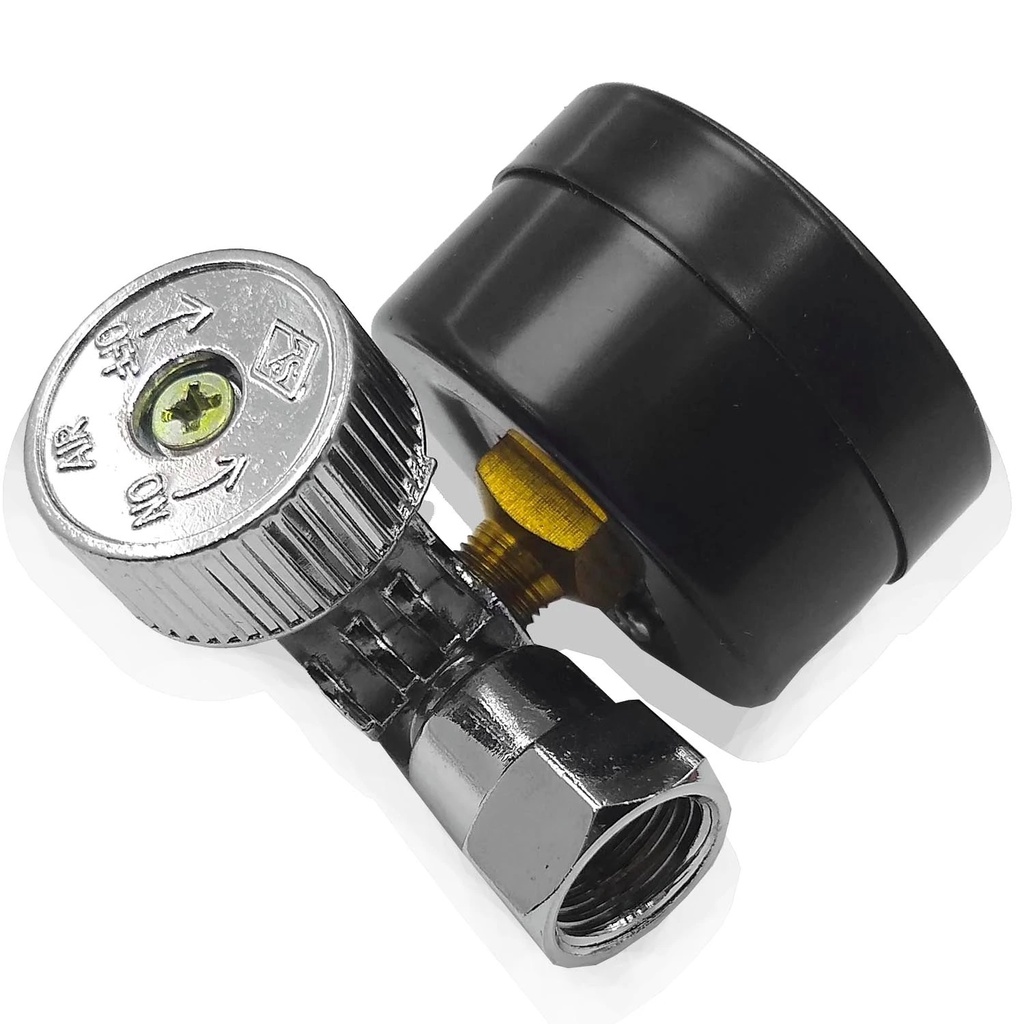 Regulador De Aire Goni Con Manómetro De 1/4 316