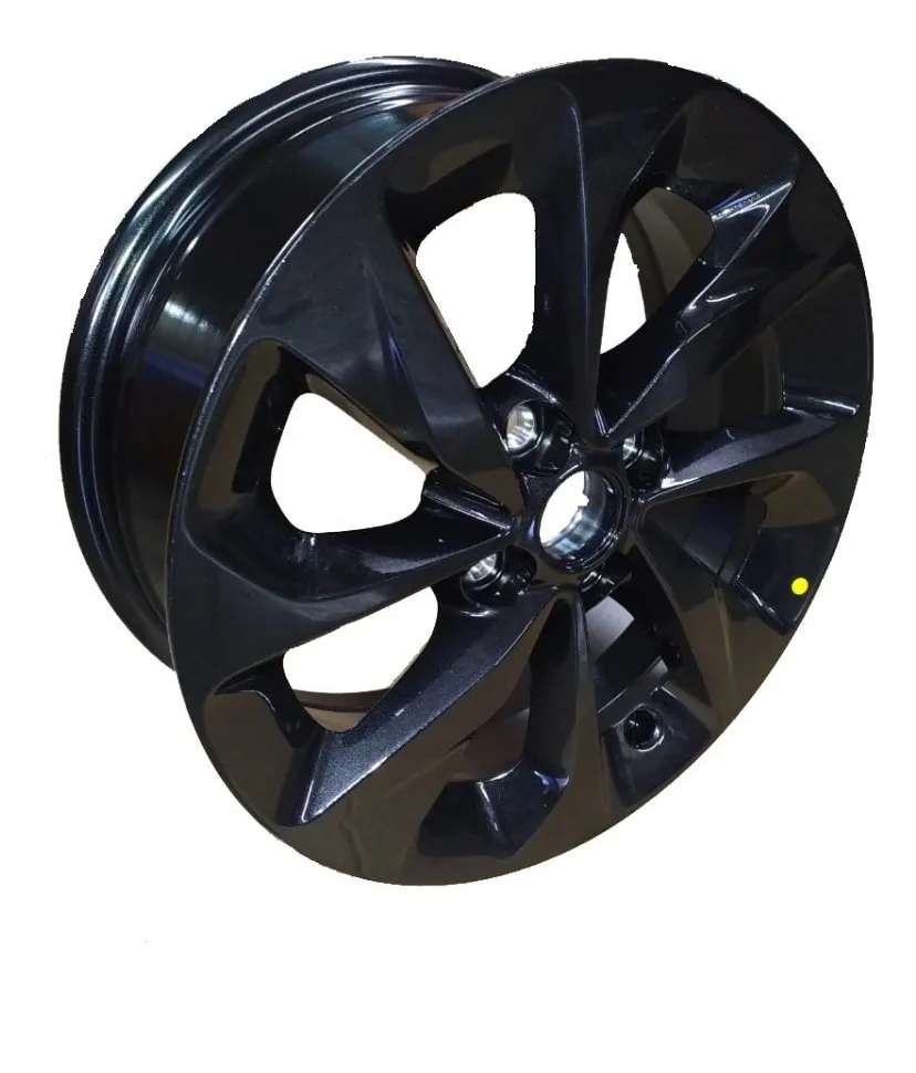 4 Rines Aluminio 15" Silvergrey Gm Para Onix/Aveo/Beat/Spark/Sonic