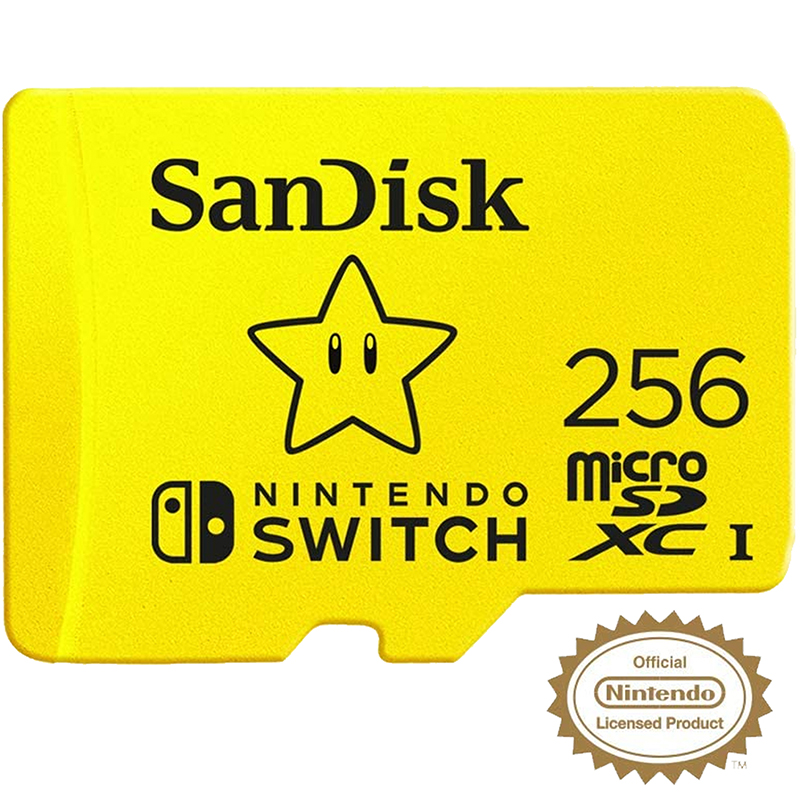 Memoria Micro SD 256GB Sandisk Nintendo SDSQXAO-256G-GNCZN