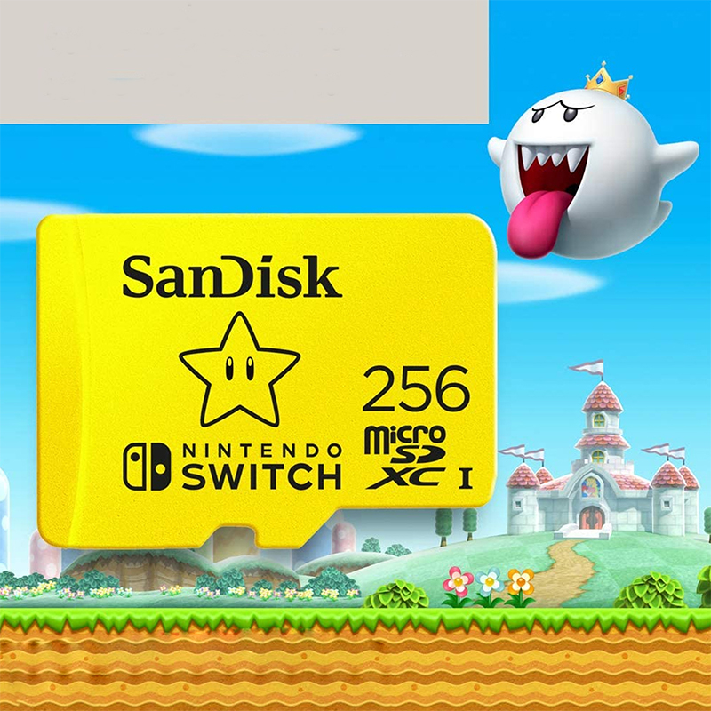 Memoria Micro SD 256GB Sandisk Nintendo SDSQXAO-256G-GNCZN