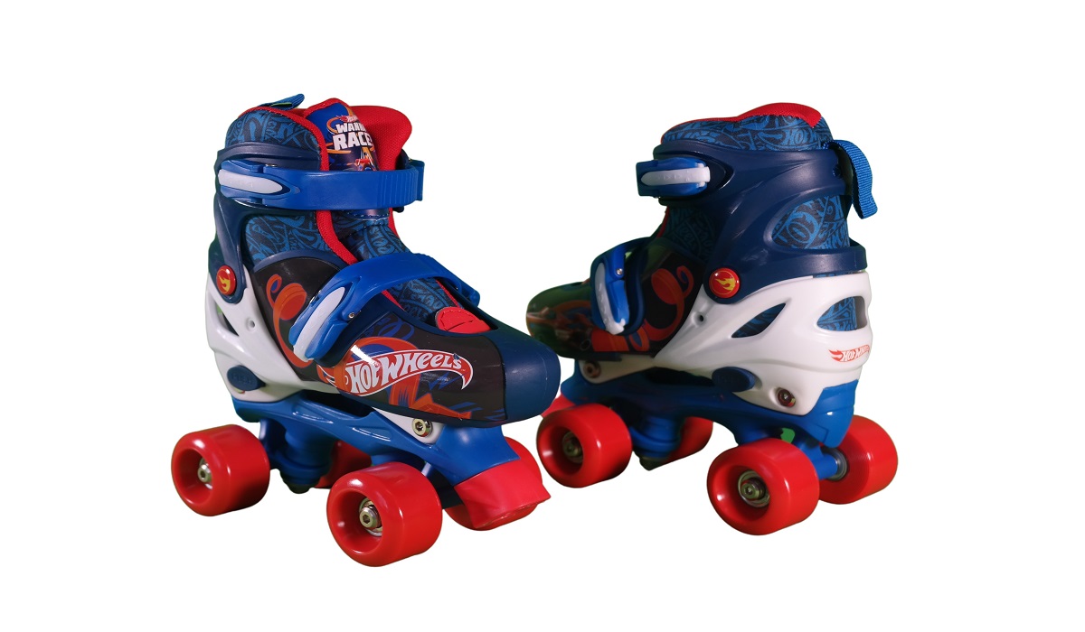 Patines Roller 4 Llantas Hot Wheels - Ajustables
