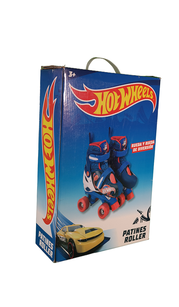 Patines Roller 4 Llantas Hot Wheels - Ajustables