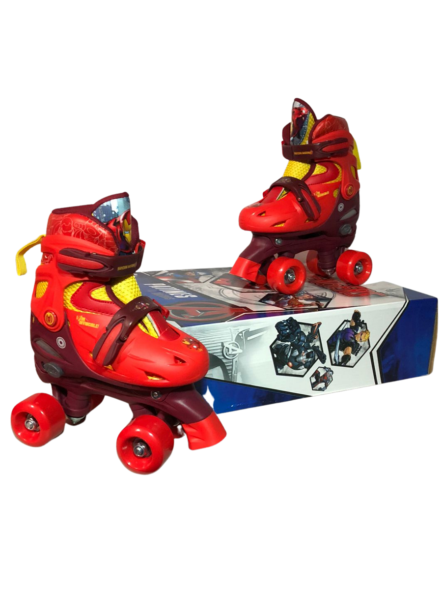 Patines 4 Ruedas Ajustables Avengers Talla 19-21