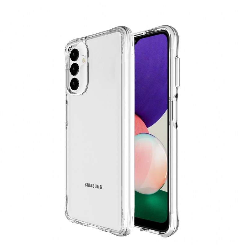Mica más Funda Samsung A13 Transparente Anti golpes 