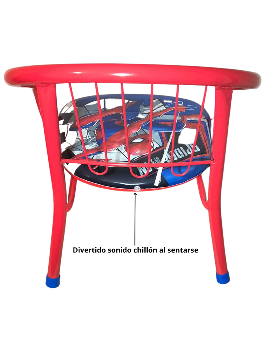  Silla Para Niños Silbato Chillón Spiderman