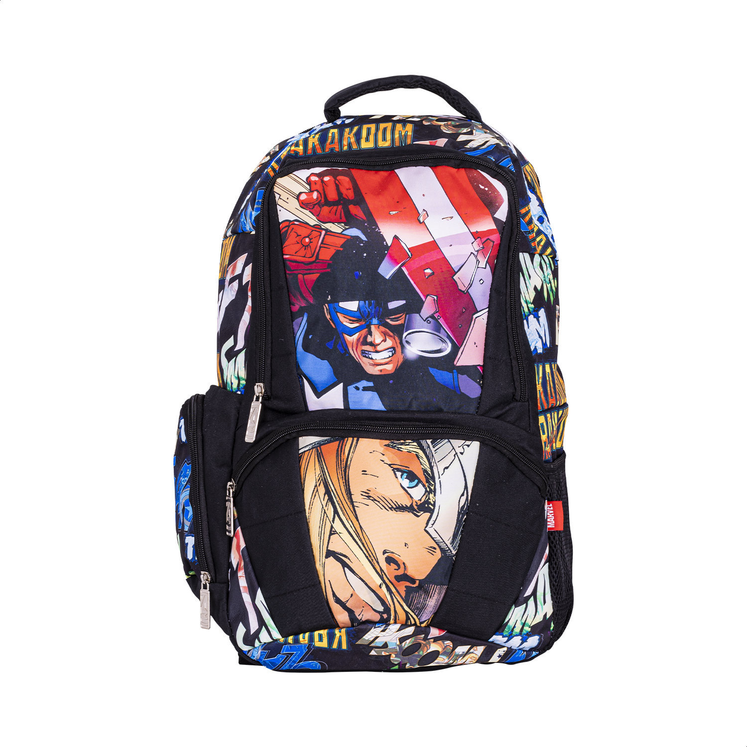 Mochila Escolar Porta Laptop Edición Marvel Comics Avengers