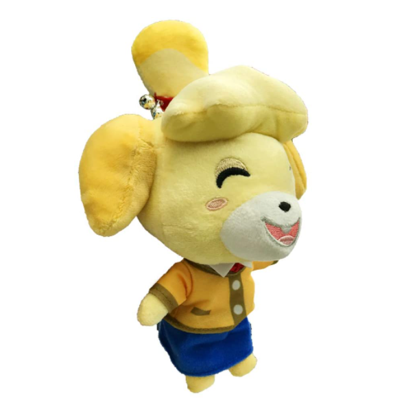Animal Crossing Peluche Canela / Isabelle Con Traje (20cm)