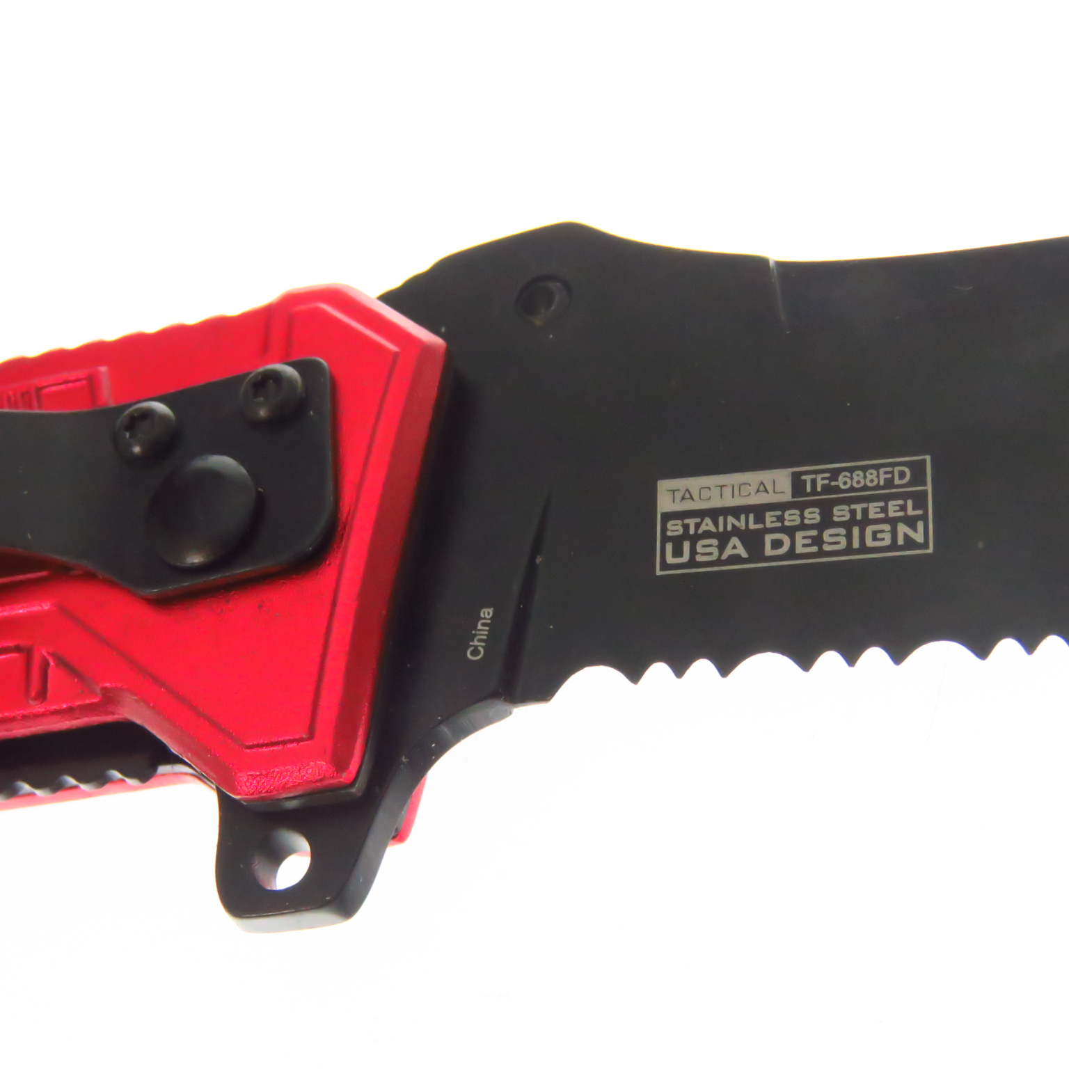 Tf688fd Tac Force Navaja Fd Rescate Bomberos Asistida C/clip