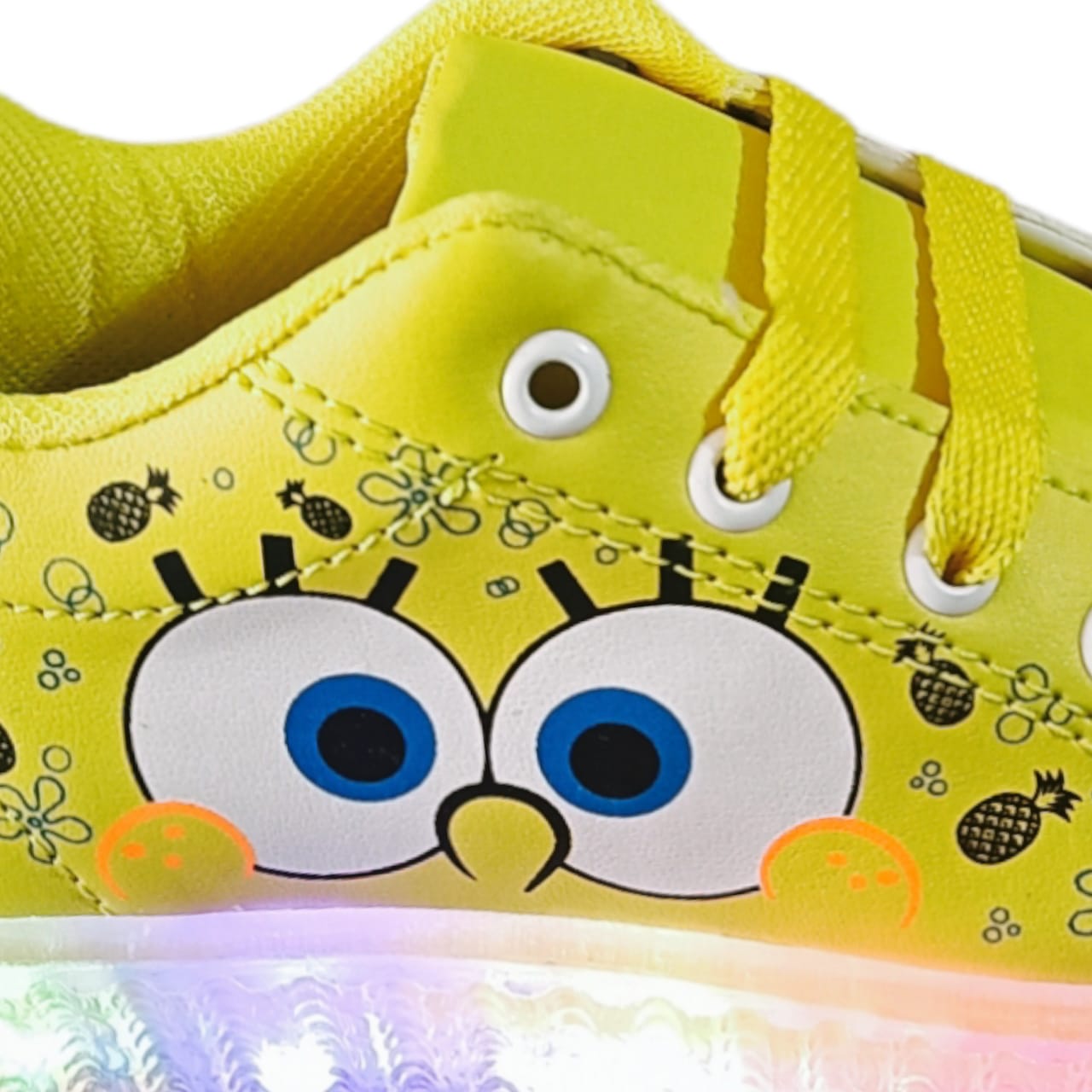 Tenis Bob Esponja Niño Niña Luces Led Spongebob Sneakers