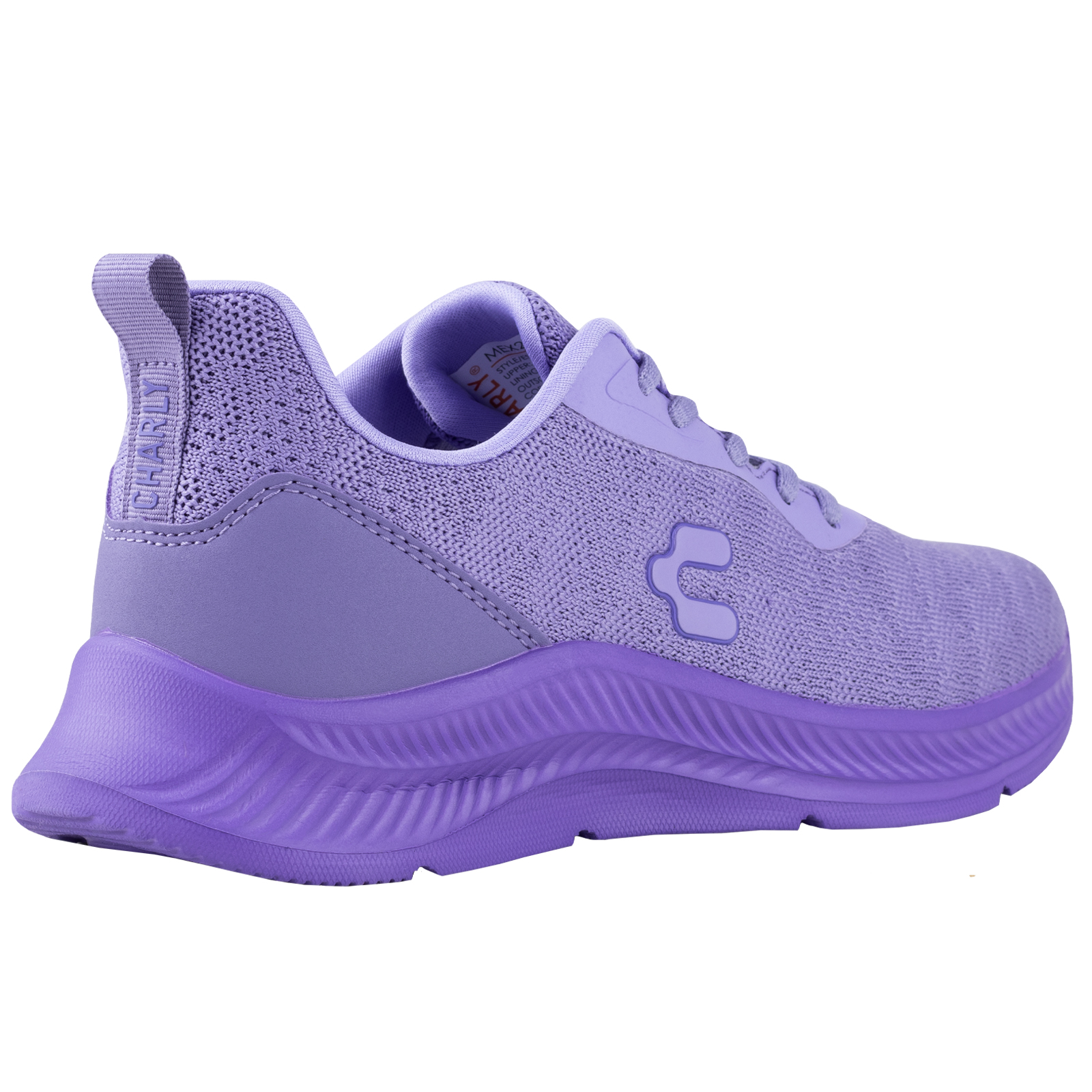 TENIS CHARLY DAMA PARA CORRER CLÁSICOS 1059080 MORADO ORIGINALES