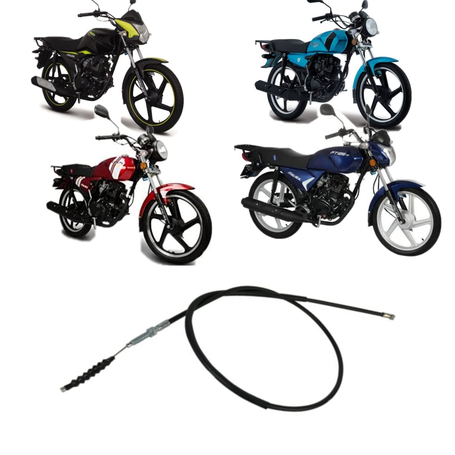 Cable Chicote Clutch/embrague para moto FT125/150 DT125/150