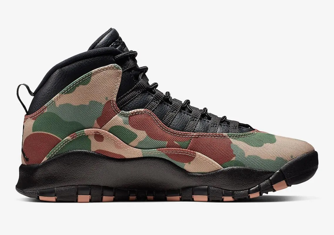 Jordan Retro 10 Camo 27 cm