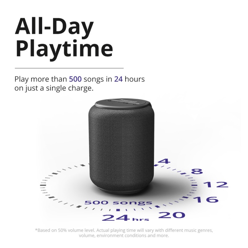 Bocina Tronsmart T6 Mini Bluetooth 5.0 Tws 15w Ipx6 Negro