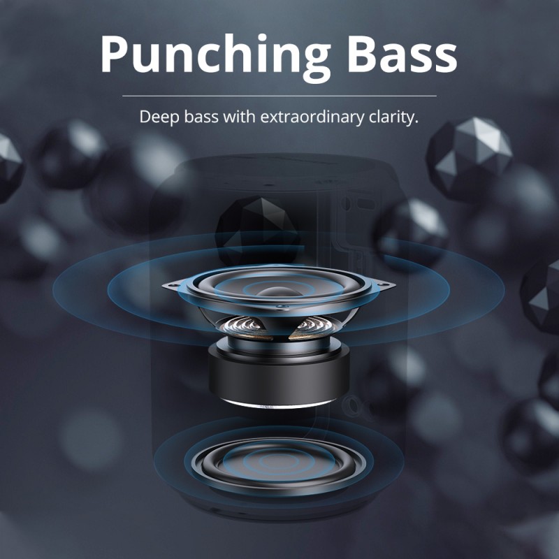 Bocina Tronsmart T6 Mini Bluetooth 5.0 Tws 15w Ipx6 Negro