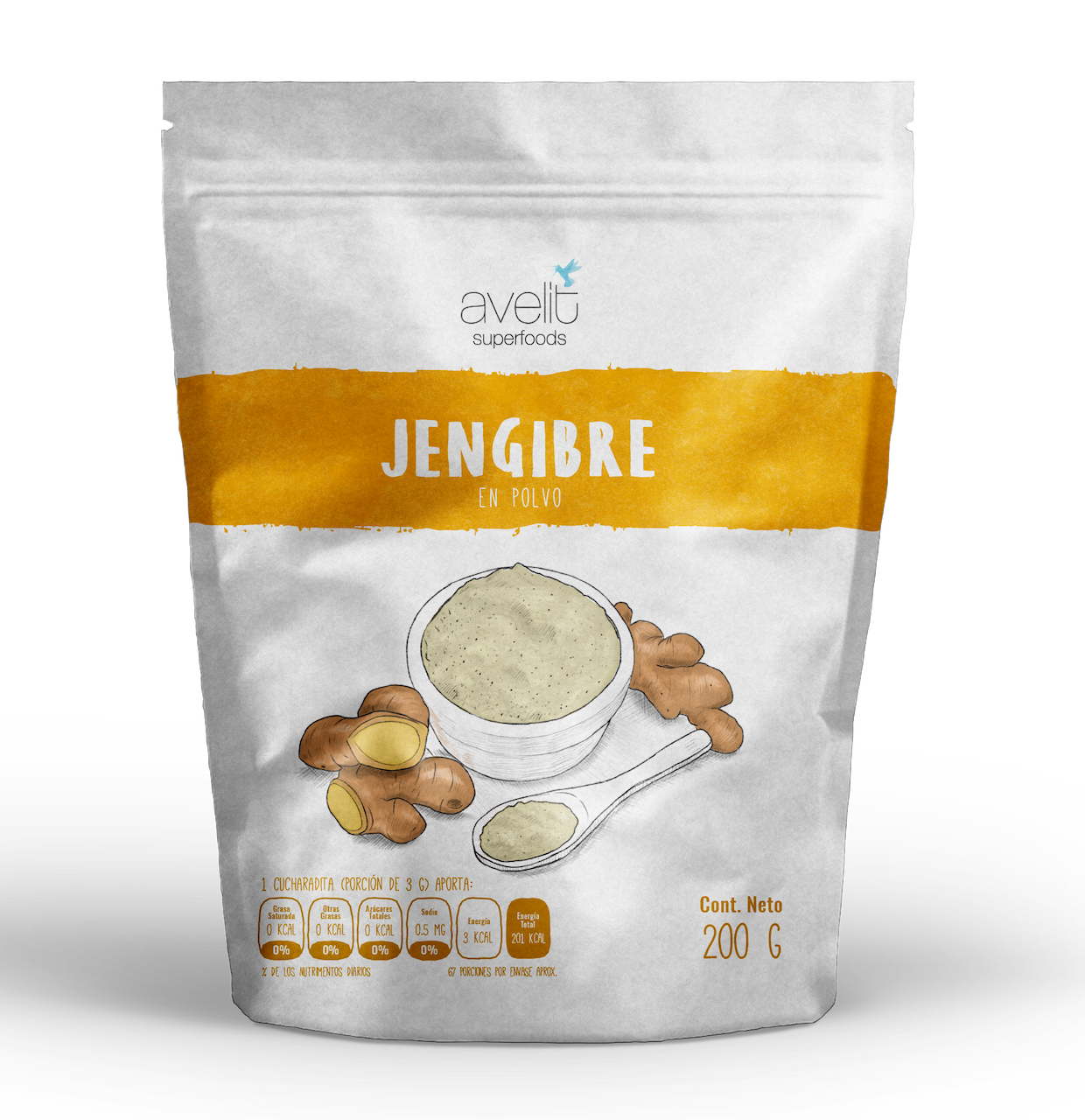Jengibre en polvo 200g