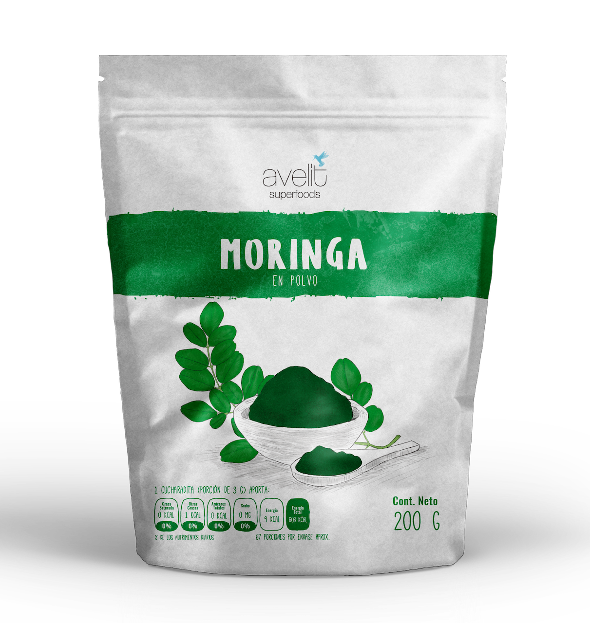 Moringa en polvo 200g