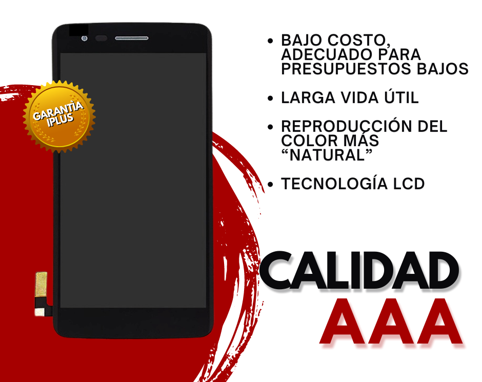 DISPLAY PANTALLA TOUCH MOTO G6PLAY/E5 NEGRO INCELL