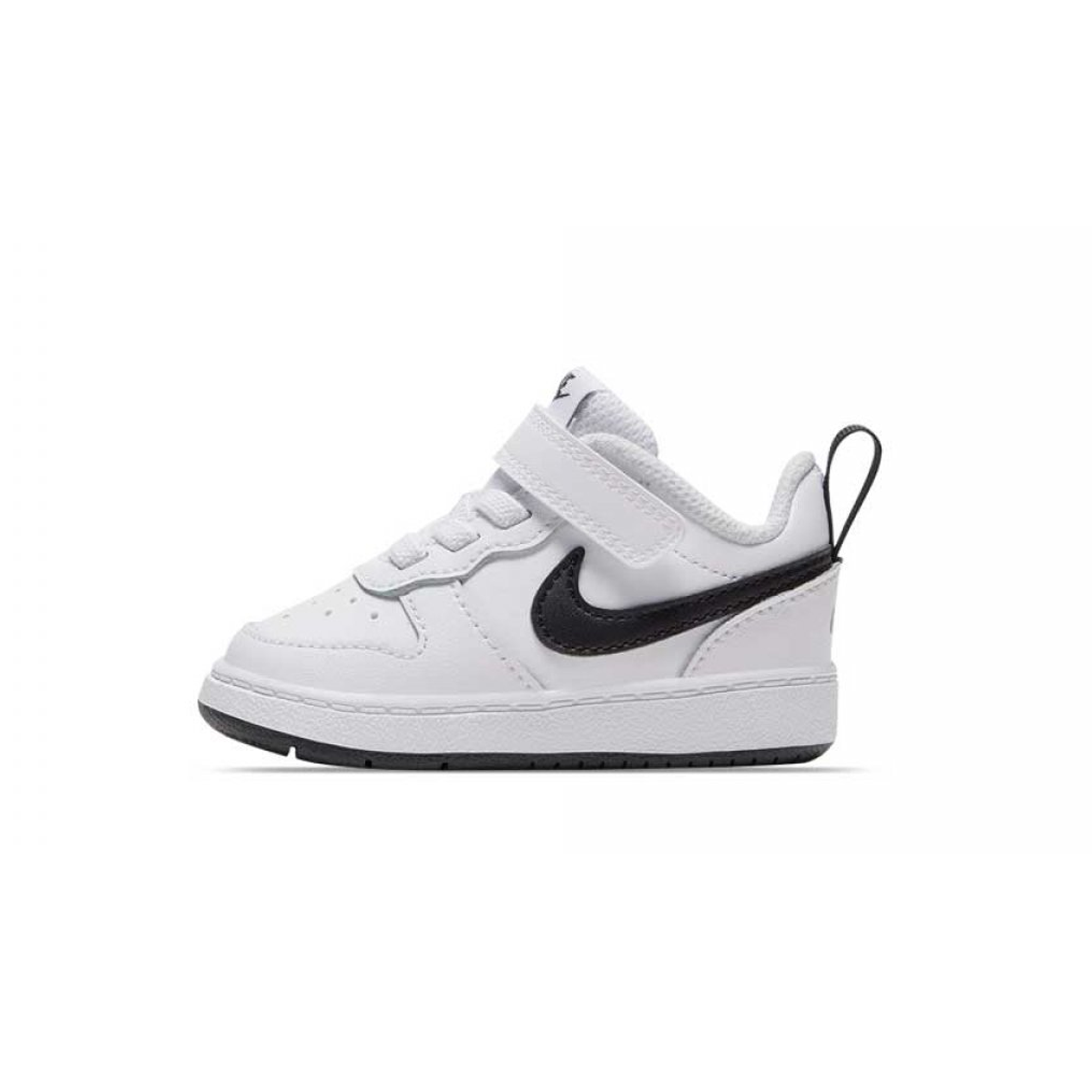 Tenis Nike Court Borough Low 2 color blanco para niño - BQ5453-104