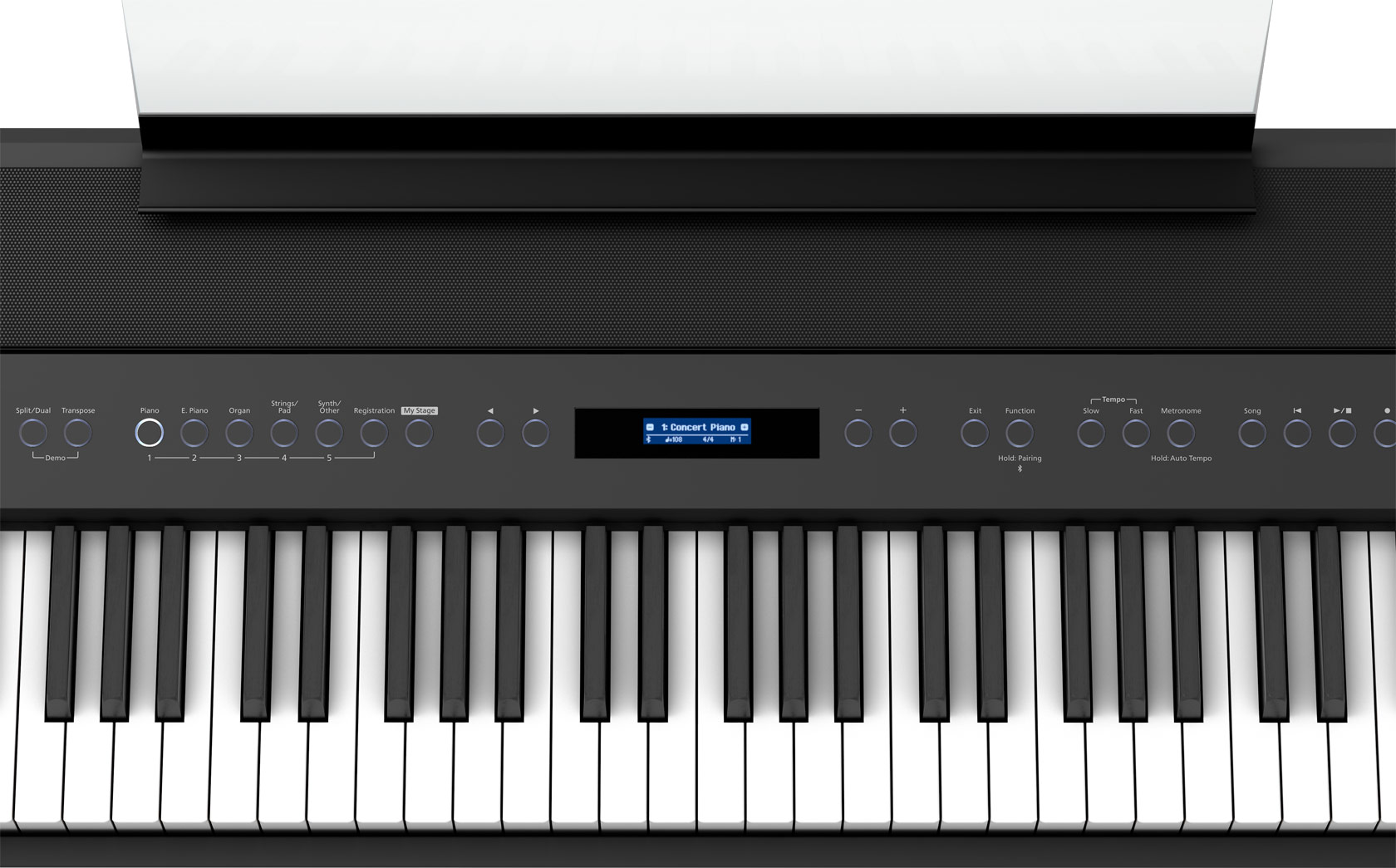 Piano Digital Profesional de 88 Teclas Roland FP-90X - Negro