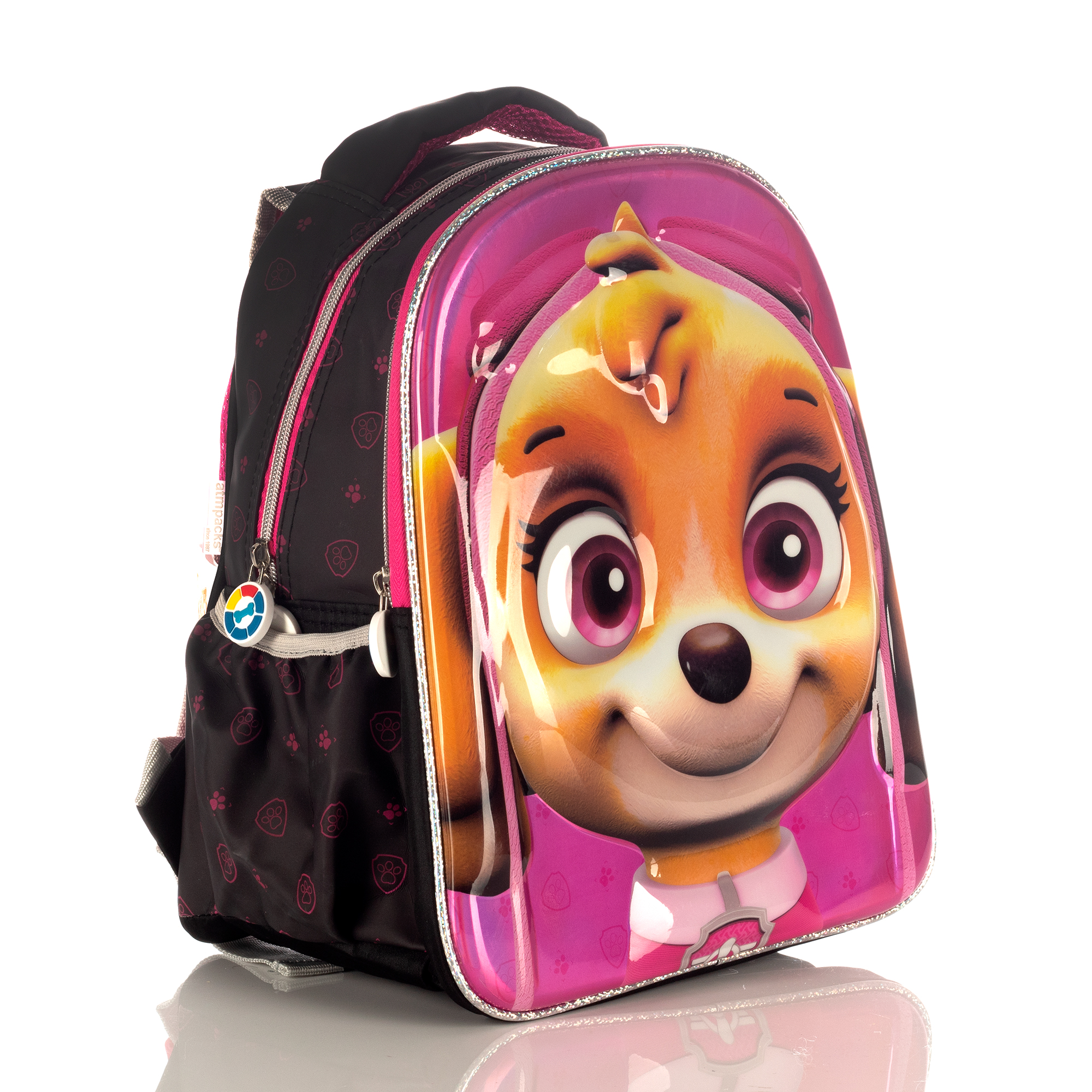 Mochila Infantil Paw Patrol Skye Paw Rosa