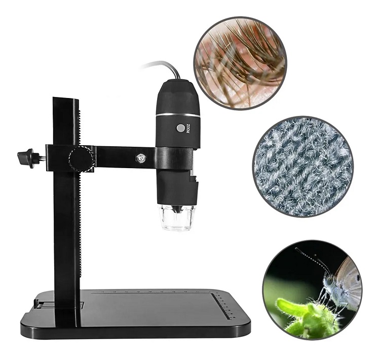 Mini Microscopio Digital Usb Led 1000x Zoom