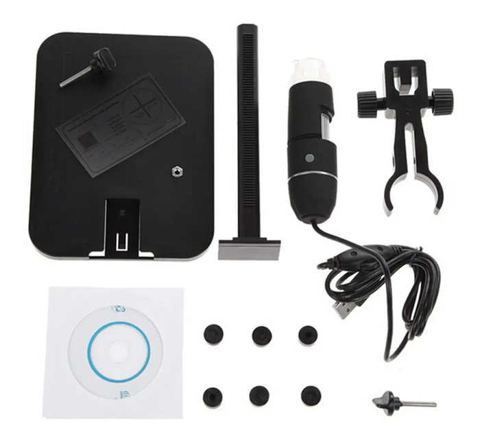 Mini Microscopio Digital Usb Led 1000x Zoom